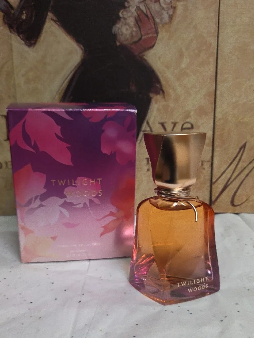 Bath & Body Works Pink & Purple Shimmer Box